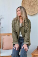 Chaqueta gamuza trench - Image 4