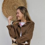Chaqueta Gabardina Recta