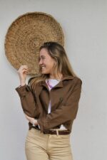 Chaqueta Gabardina Recta