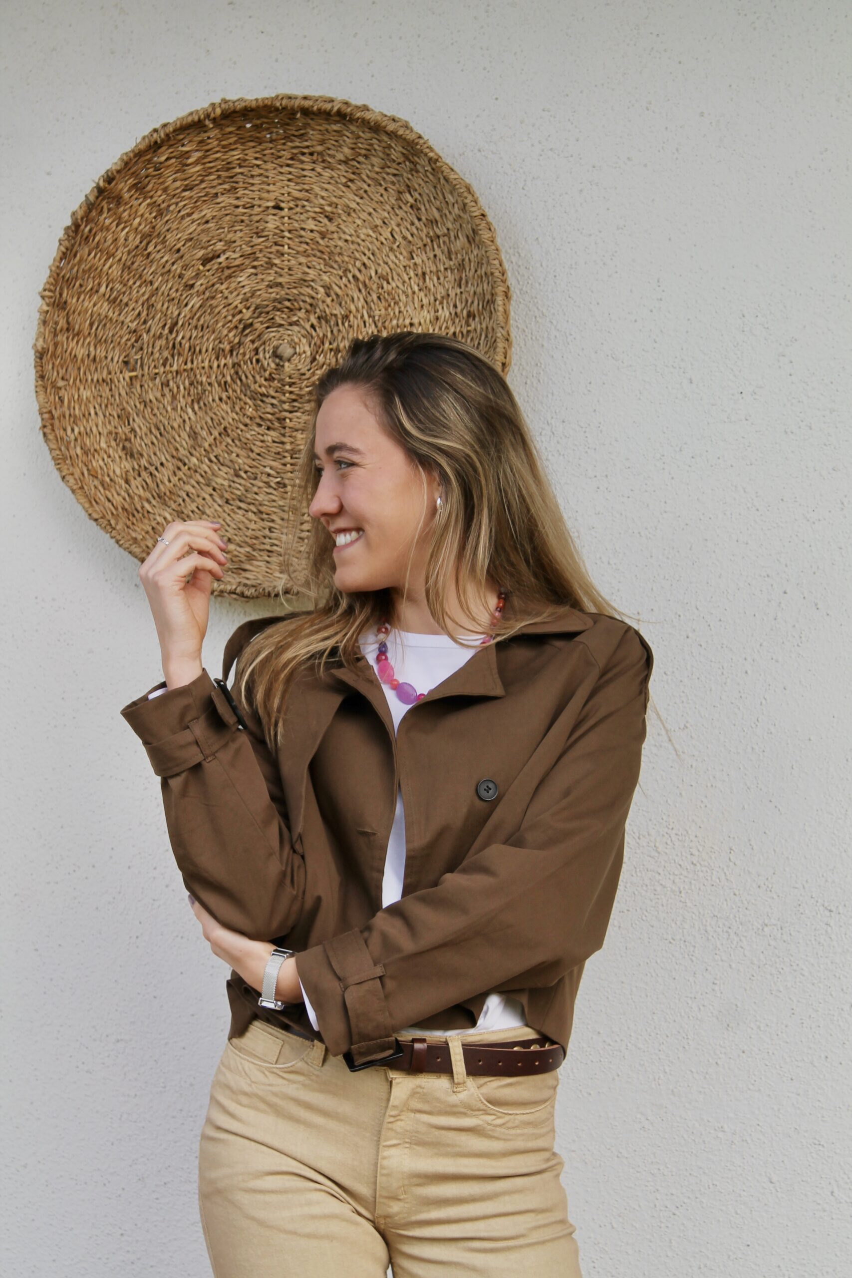 IMG_2373 Chaqueta Gabardina Recta - Imagen 1