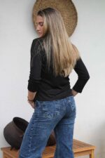 Pantalon Palazzo Jeans - Image 6