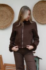 Chaqueta cuello peludo - Imagen 4