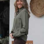 Camisa lino básica