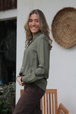 Camisa lino básica