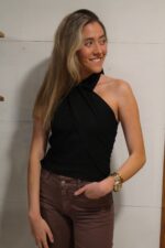 Top elástico julia negro
