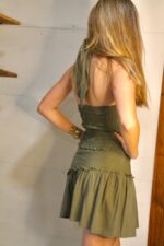 Top elástico julia verde musgo - Image 2