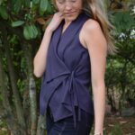 Polera juana azul marino