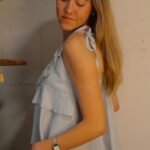 Top celeste jacinta vuelos