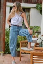 Barrel jeans rayas - Imagen 2