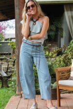 Barrel jeans líneas